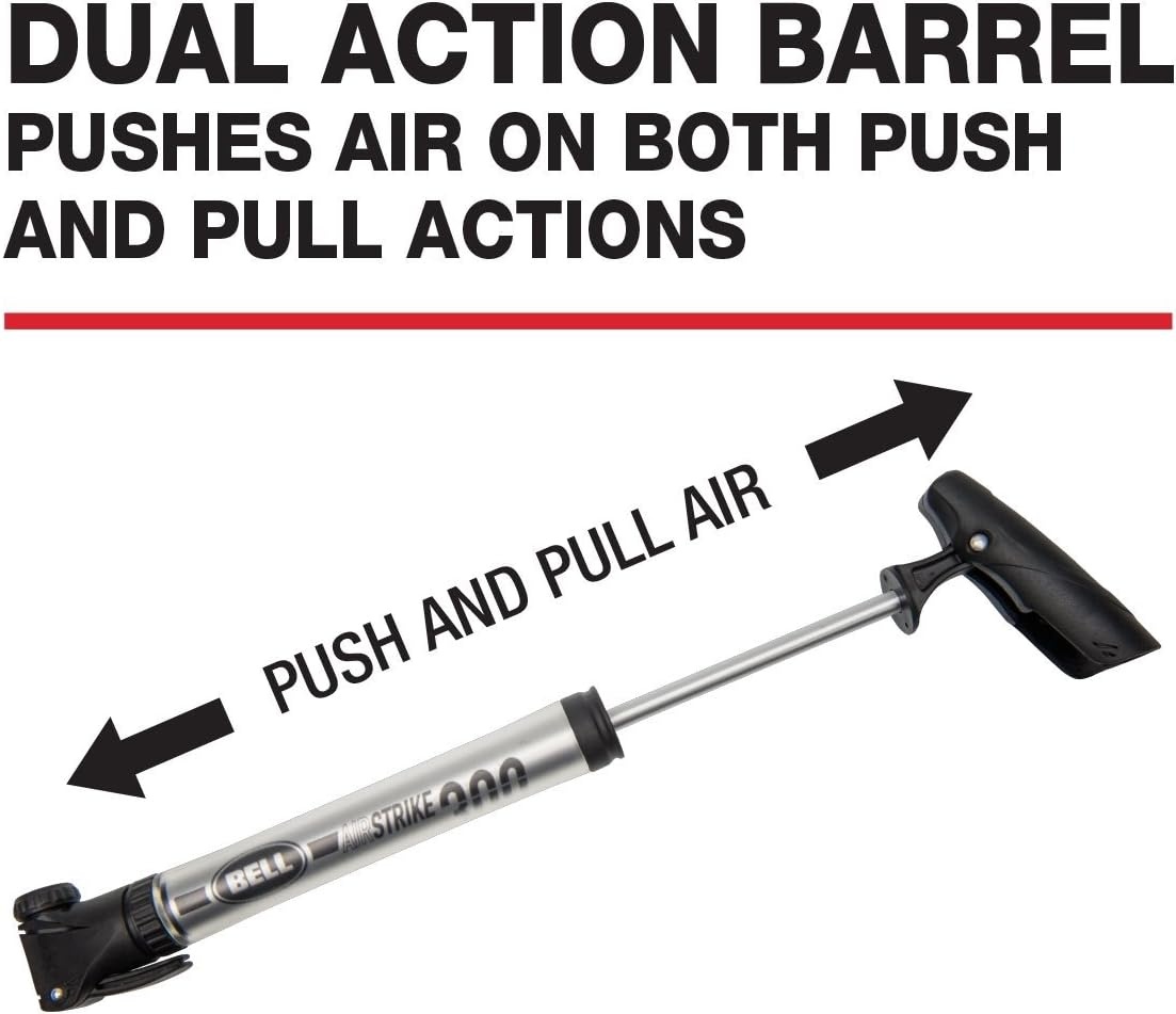 image:imageBELL Airstrike Dual Action Frame Pump Silver