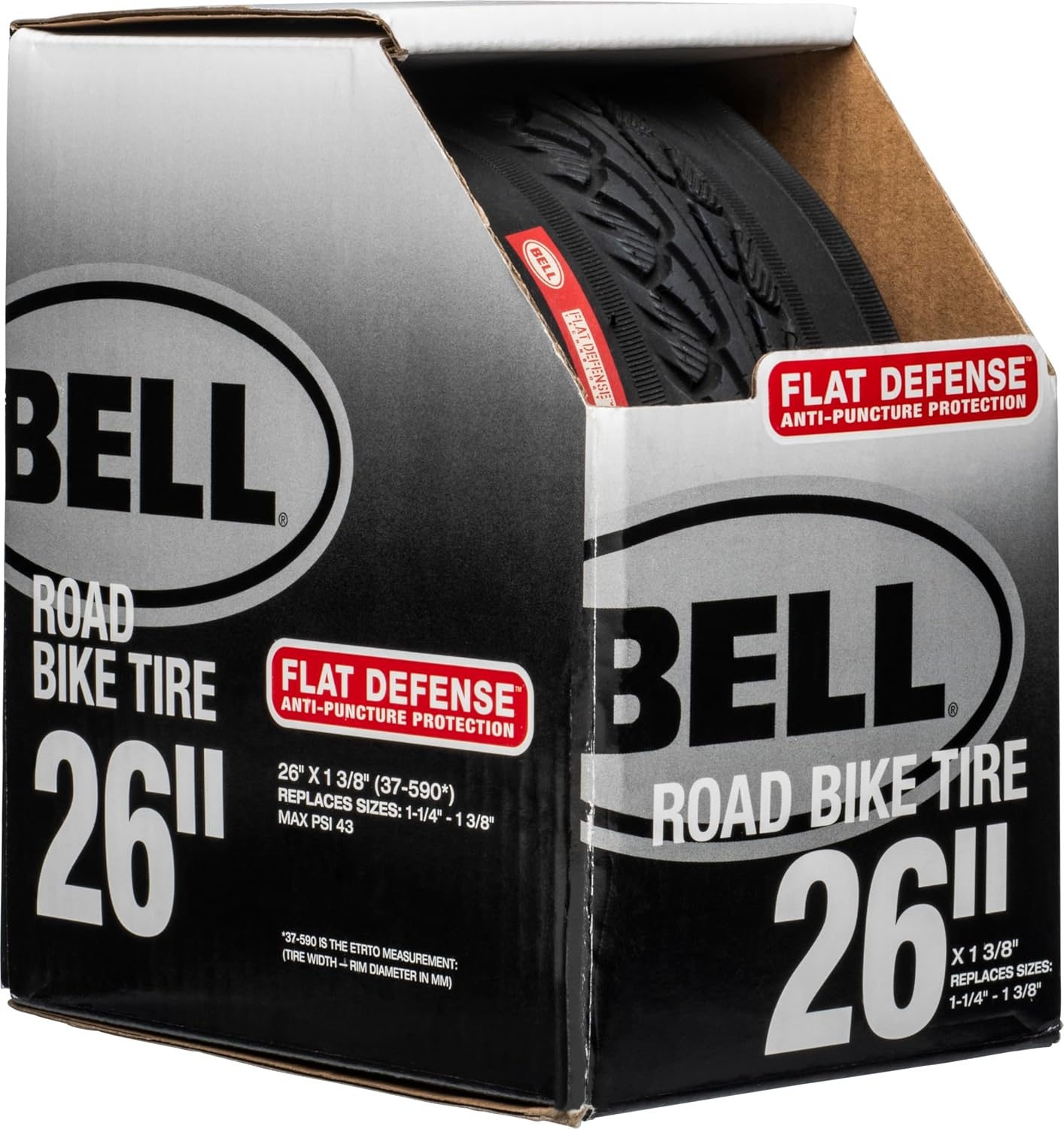 image:imageBELL Flat Defense Road Bike Tire26 x 1 38