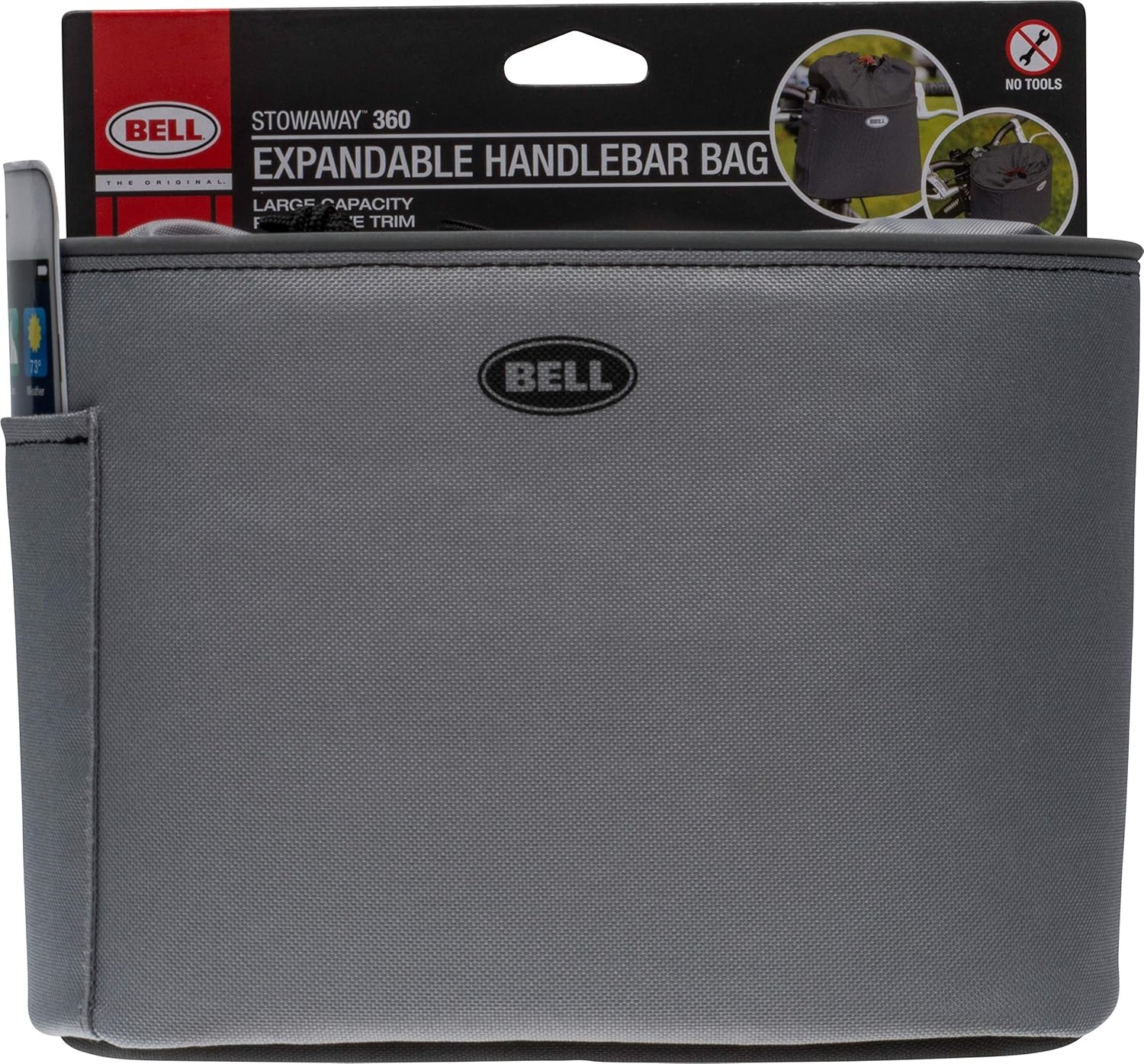 image:imageBELL Stowaway Top Tube Bicycle BagStowaway 360 Bike HandlebarStorage Bag