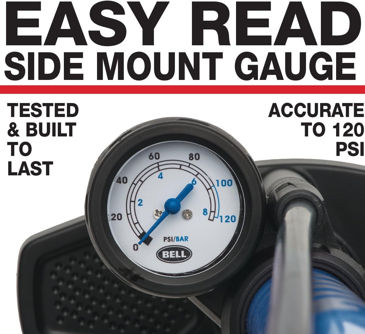 image:imageBell Air Glide Bicycle Floor PumpsBlack