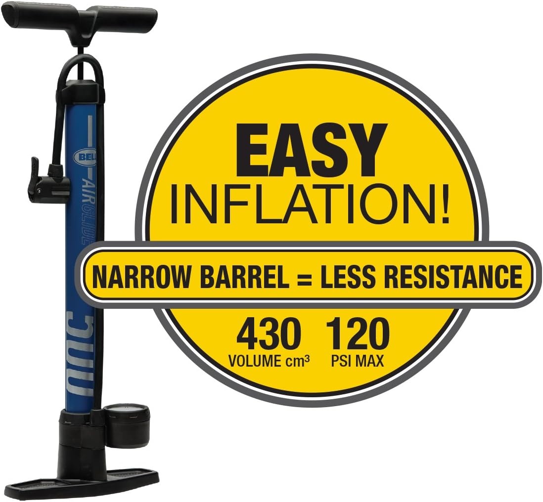 image:imageBell Air Glide Bicycle Floor PumpsBlack