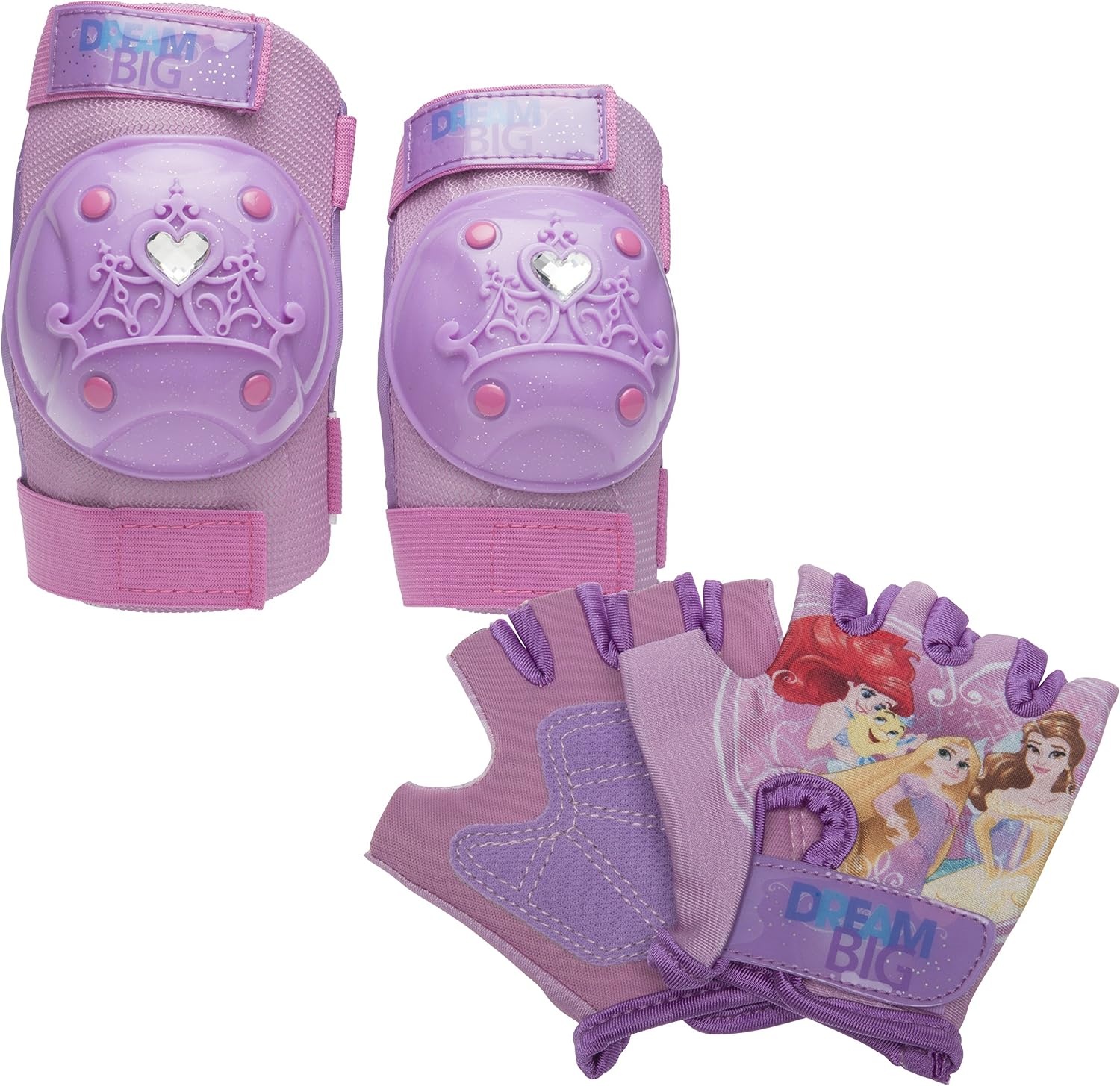 image:imageBell Disney Princess Child Bike AccessoriesPrincess Pad Glove Set