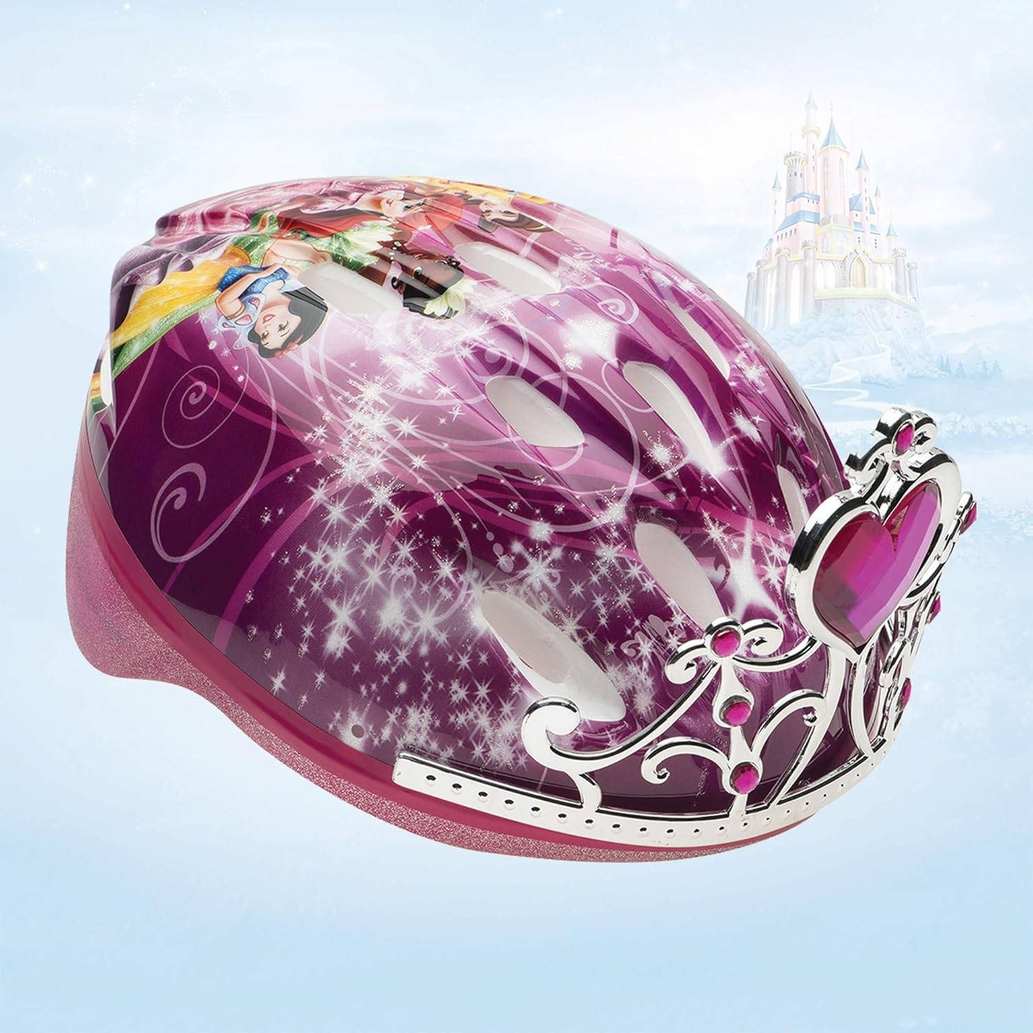 image:imageBell Disney Princess Child and Toddler Bike HelmetsPrincess 3D Tiara