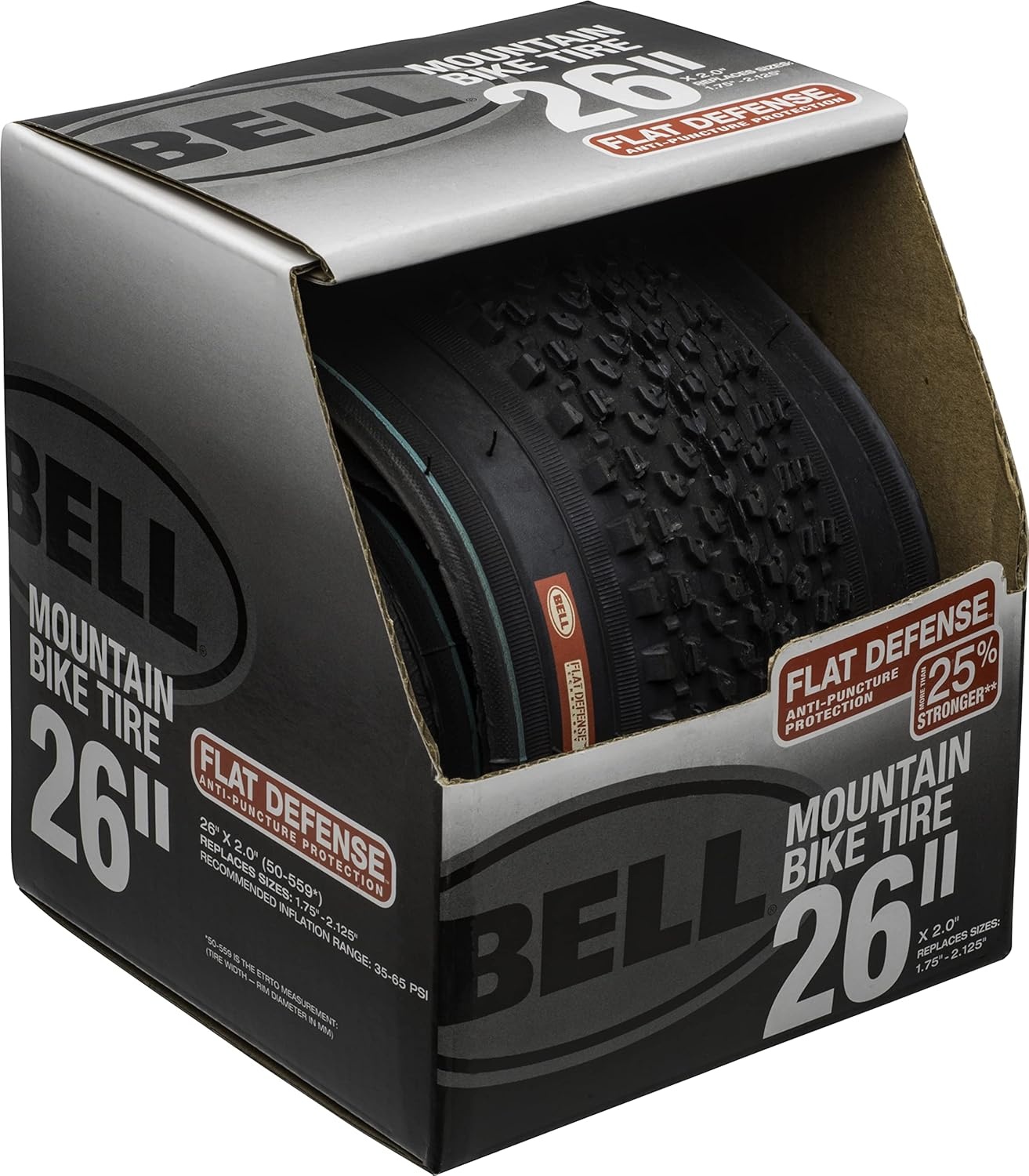 image:imageBell Flat Defense Mountain Bike TireBlack