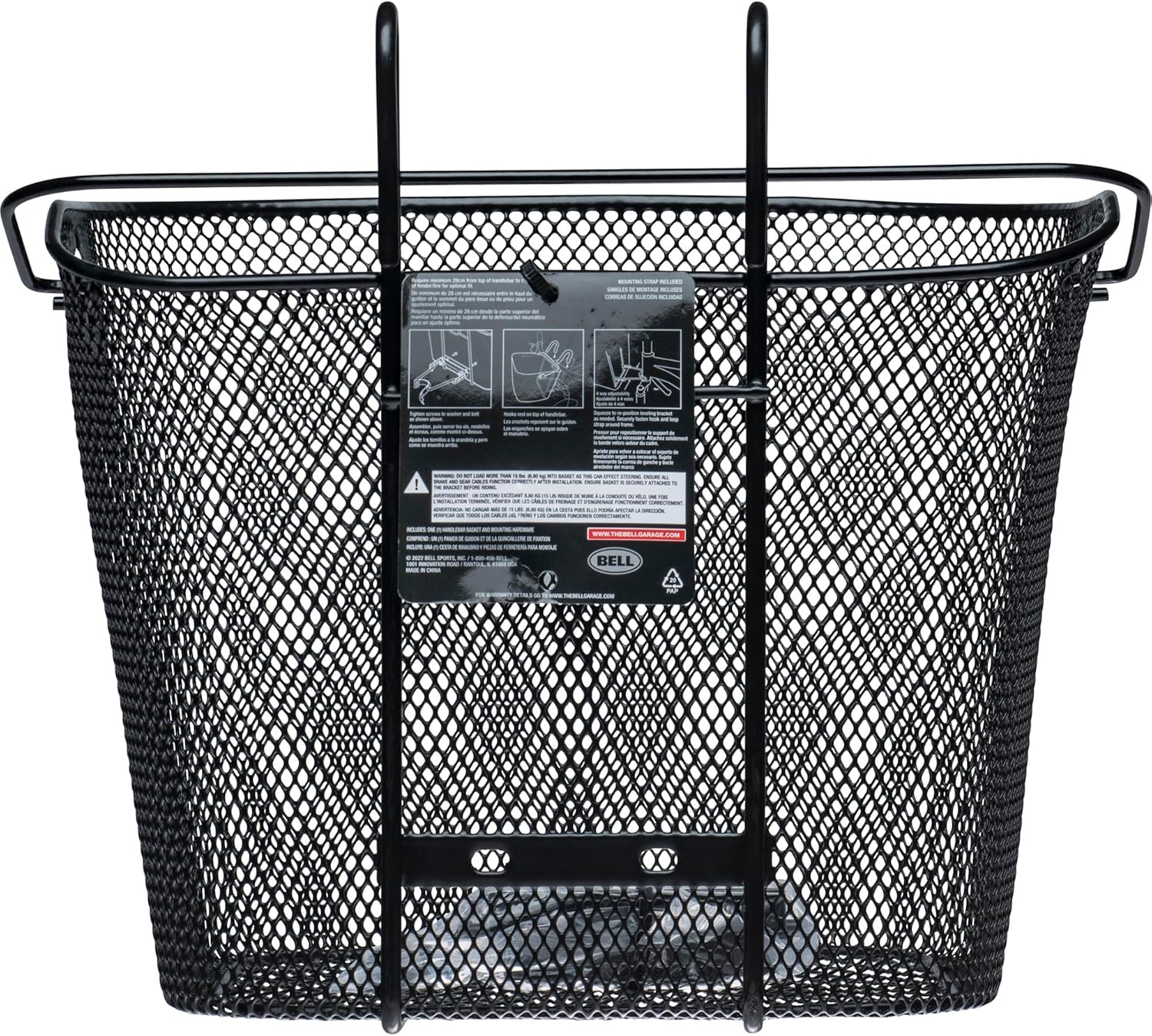 image:imageBell Handlebar BasketTote 510 Black