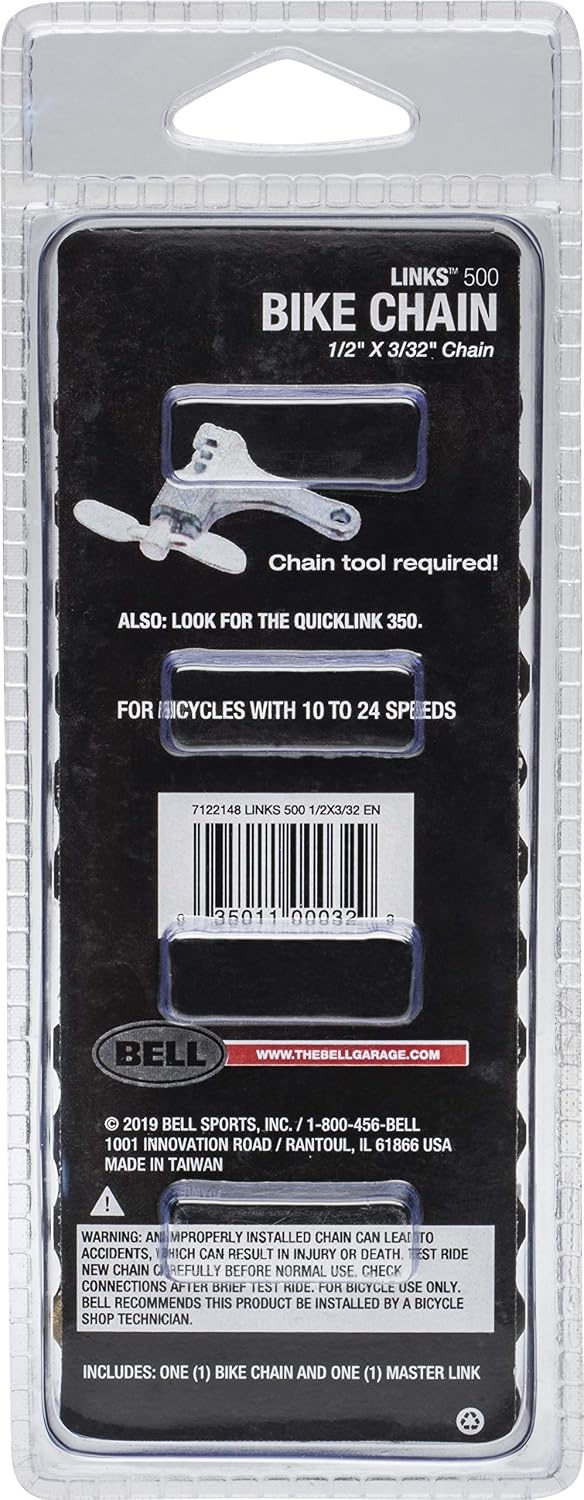 image:imageBell Links Replacement Bike ChainsLinks 500 MultiSpeed Chain