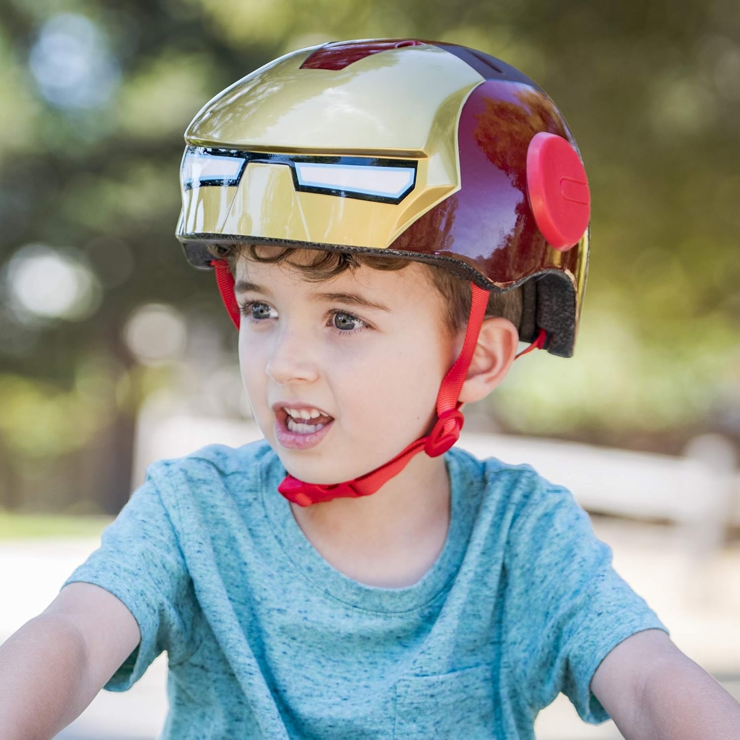 image:imageBell Marvel Avengers Child and Toddler Bike HelmetsAvengers Iron Man 3D Hero