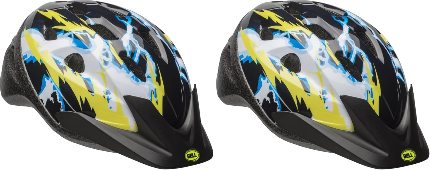image:imageBell Rally Child Bike HelmetsLightning BlackYellow