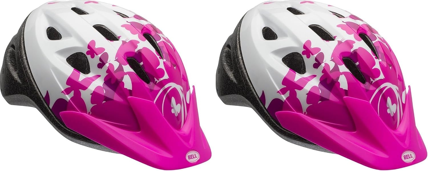 image:imageBell Rally Child Bike HelmetsPinkWhite Flutter