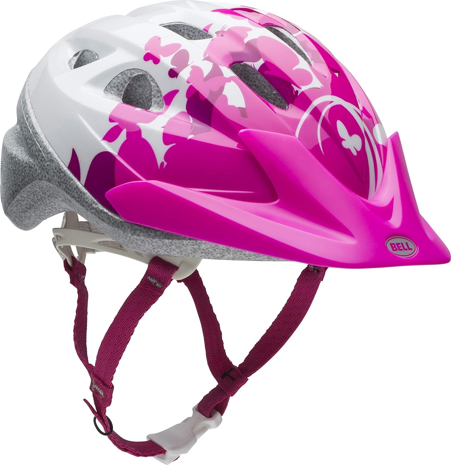 image:imageBell Rally Child Bike HelmetsPinkWhite Flutter