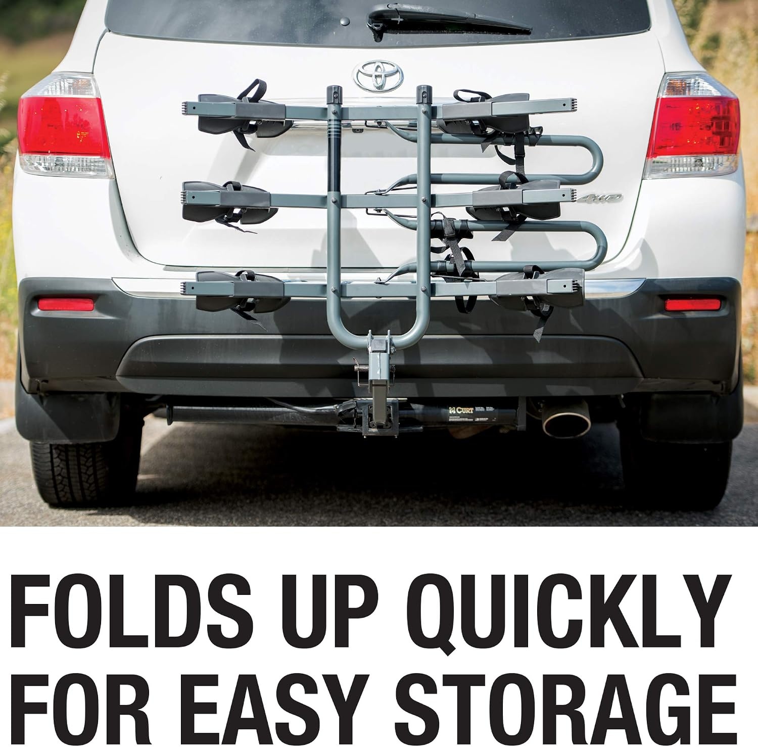 image:imageBell Right Up 350 3Bicycle Platform Hitch RackRight Up 350
