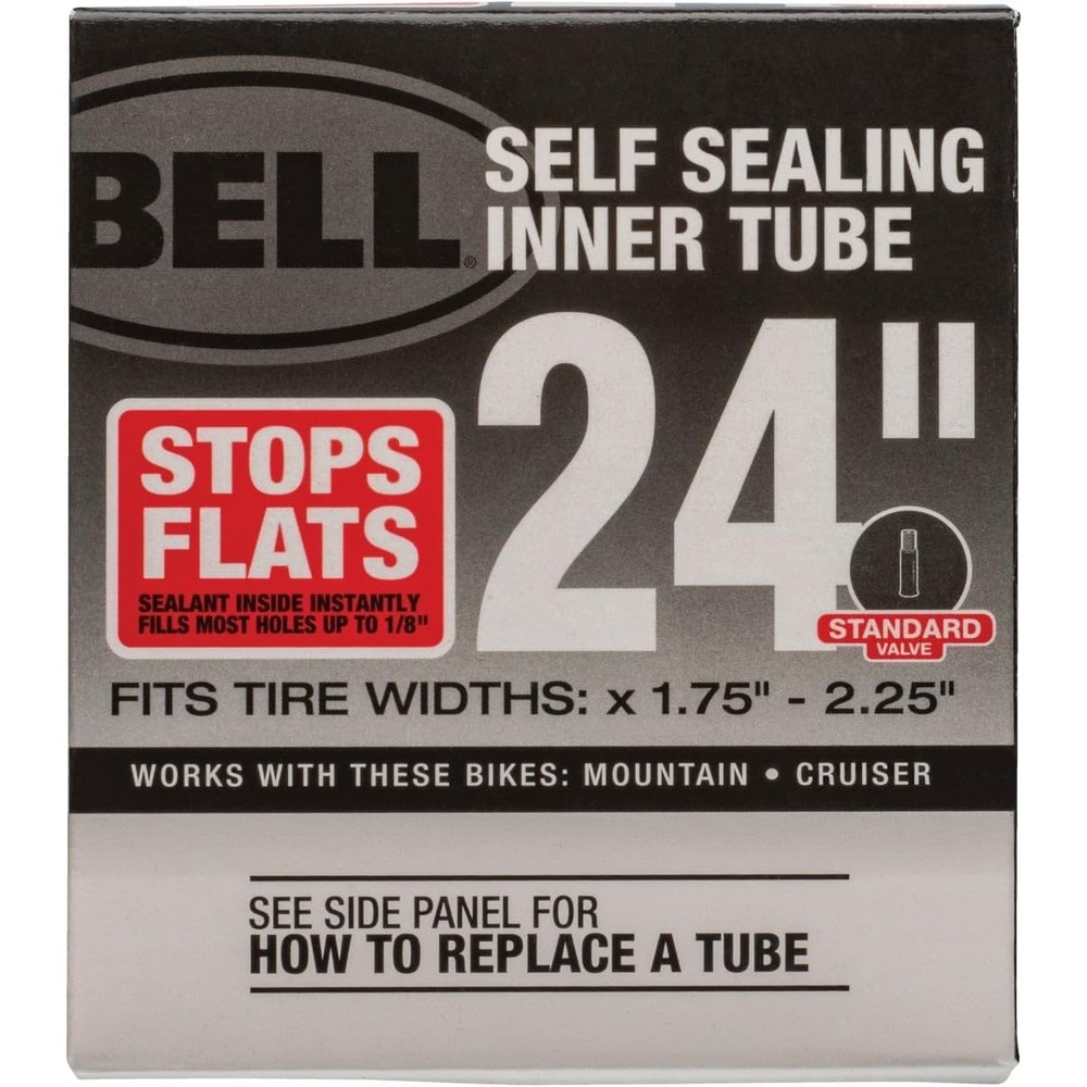 image:imageBell SelfSealing Bicycle Inner Tubes24 x 175225  Schrader Valve