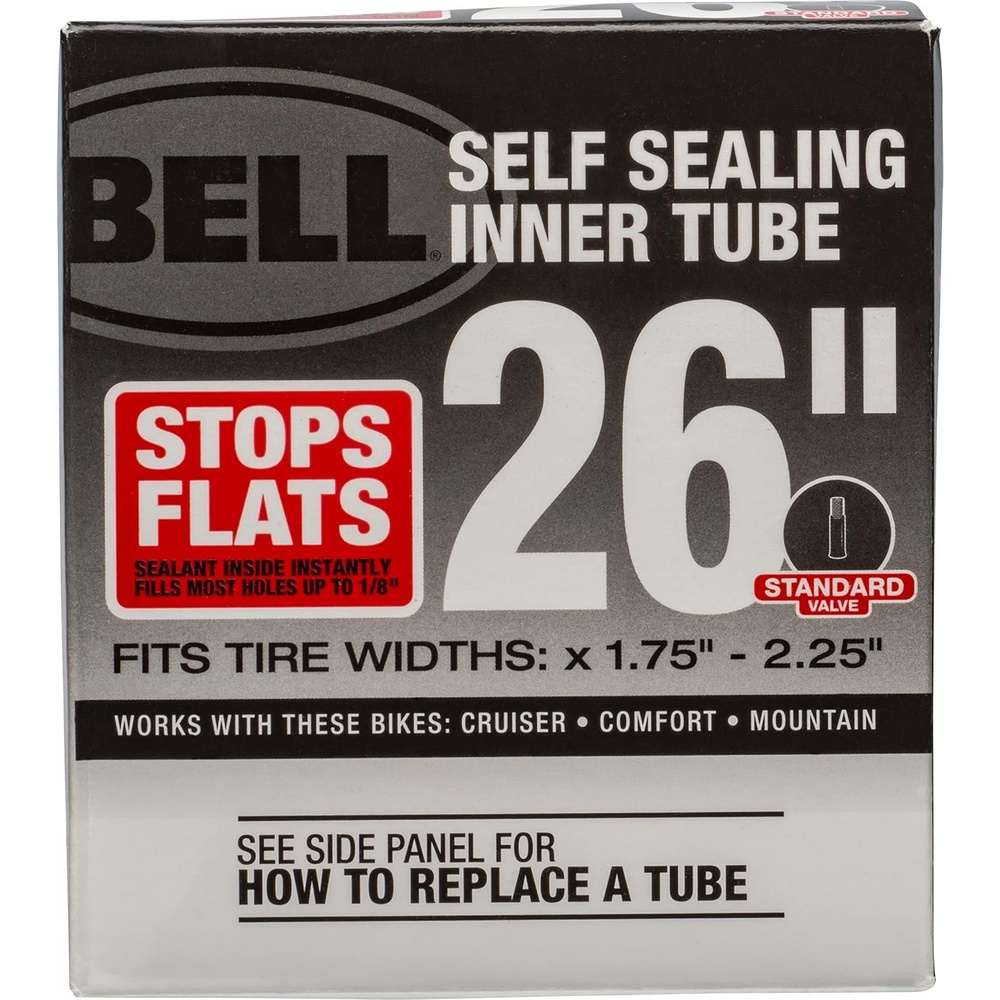 image:imageBell SelfSealing Bicycle Inner Tubes26 x 175225  Schrader Valve