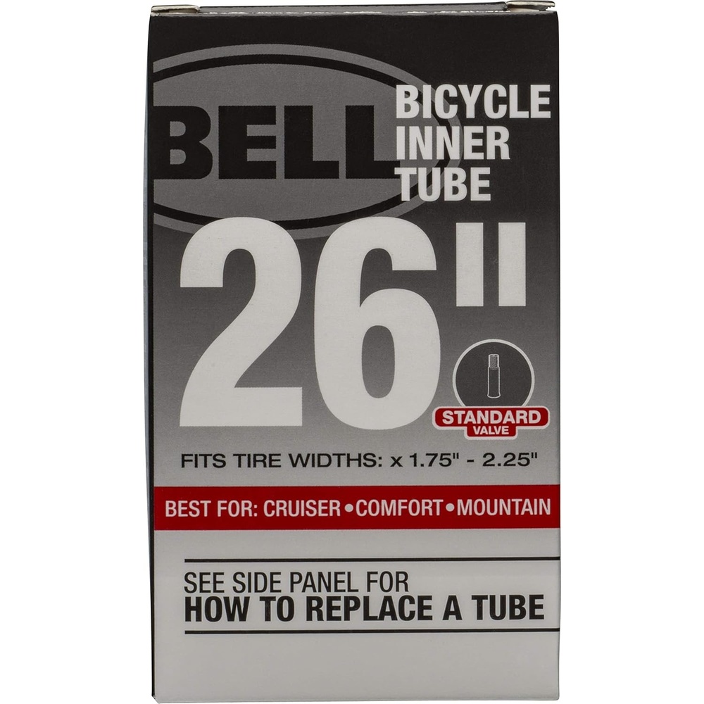 image:imageBell Standard Bicycle Inner Tubes26x175225  Schrader Valve