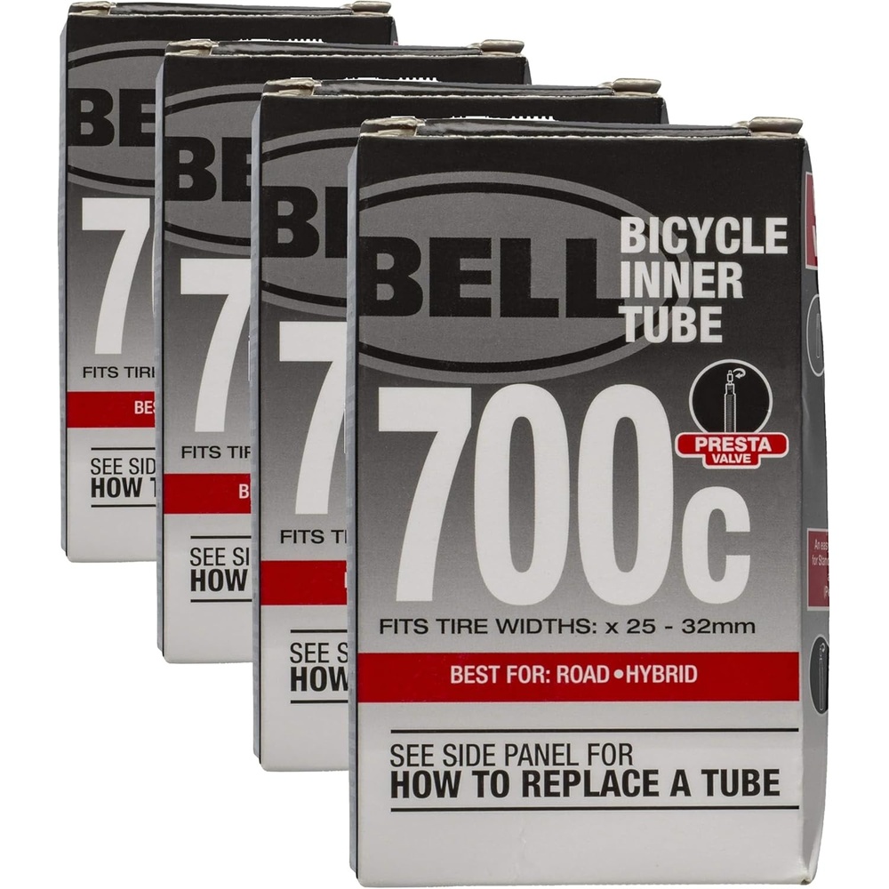 image:imageBell Standard Bicycle Inner Tubes700 x 2532c Presta Pack of 4