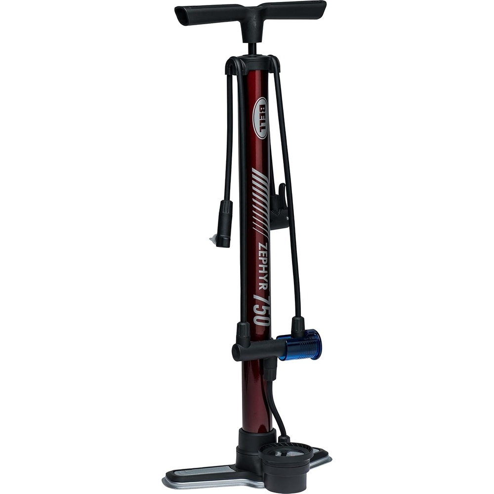 image:imageBell Zephyr Bicycle Floor PumpBell Zephyr 750 Dual Hose Bicycle Floor Pump