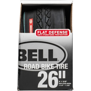 BELL Flat Defense Road Bike Tire(26″ x 1 3/8″)