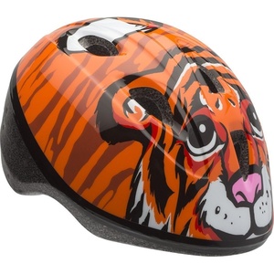 BELL Toddler Zoomer Bike Helmet(Zoomer – Orange Tiger)