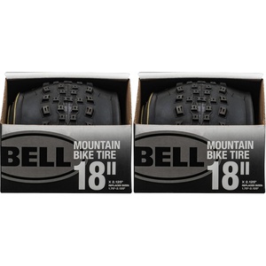 Bell Flat Defense Mountain Bike Tire(Black – 18″ x 1.75 – 2.125″)