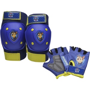 Bell Paw Patrol Child Bike Accessories(Paw Patrol Chase Pad & Glove Set)