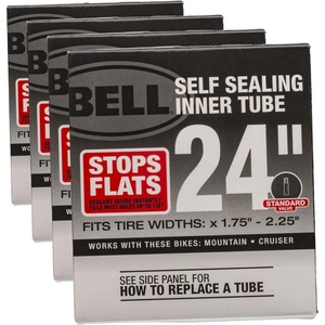 Bell Self-Sealing Bicycle Inner Tubes(One Size (Pack of 4))