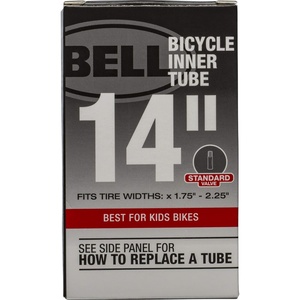 Bell Standard Bicycle Inner Tubes(14″x1.75-2.25″ Schrader Valve)