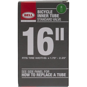 Bell Standard Bicycle Inner Tubes(16″x1.75-2.25″ Schrader (Pack of 6))
